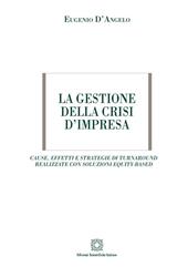 La gestione della crisi d'impresa. Cause, effetti e strategie di turnaround realizzate con soluzioni equity-based