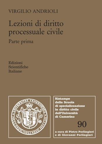 Lezioni di diritto processuale civile-Appunti di diritto processuale civile - Virgilio Andrioli - Libro Edizioni Scientifiche Italiane 2019, Univ. Camerino-Scuola di specializzazione in diritto civile | Libraccio.it