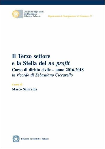 Il terzo settore e la Stella del no profit  - Libro Edizioni Scientifiche Italiane 2019, Univ. Mediterranea | Libraccio.it