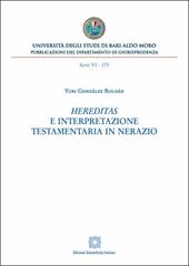 Hereditas e interpretazione testamentaria in Nerazio