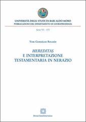 Hereditas e interpretazione testamentaria in Nerazio
