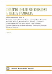 Diritto delle successioni e della famiglia (2019). Vol. 1