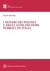 i Doveri dei politici e degli altri decisori pubblici in Italia