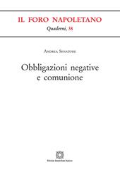 Obbligazioni negative e comunione