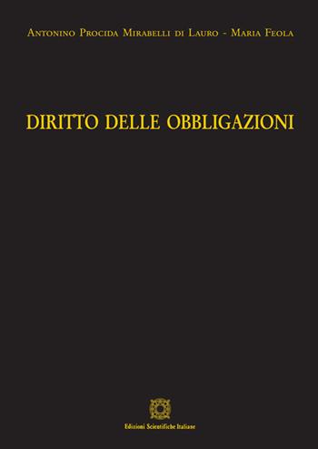 Diritto delle obbligazioni - Antonino Procida Mirabelli di Lauro, Maria Feola - Libro Edizioni Scientifiche Italiane 2020 | Libraccio.it