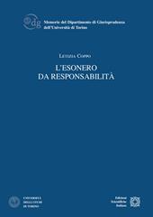 L'esonero da responsabilità