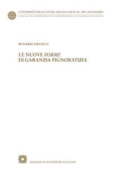 Le nuove forme di garanzia pignoratizia