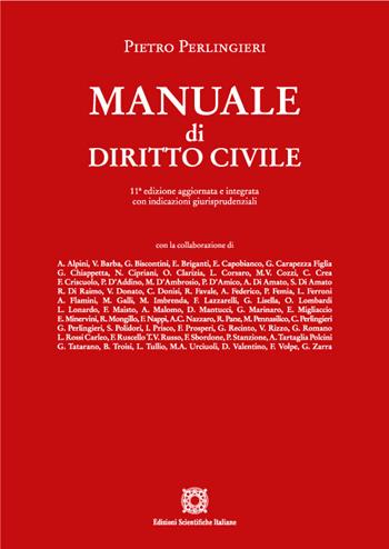 Manuale di diritto civile - Pietro Perlingieri - Libro Edizioni Scientifiche Italiane 2022, Manuali | Libraccio.it