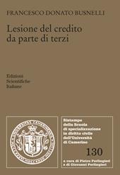 La lesione del credito da parte di terzi