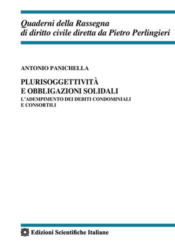 Plurisoggettività e obbligazioni solidali. L'adempimento dei debiti condominiali e consortili - Antonio Panichella - Libro Edizioni Scientifiche Italiane 2022, Quaderni della Rassegna di diritto civile | Libraccio.it