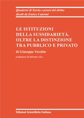 Le istituzioni della sussidiarietà. Oltre la distinzione tra pubblico e privato