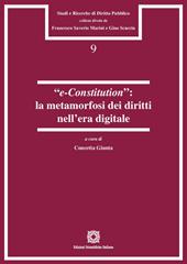 «e-Constitution»: la metamorfosi dei diritti nell'era digitale