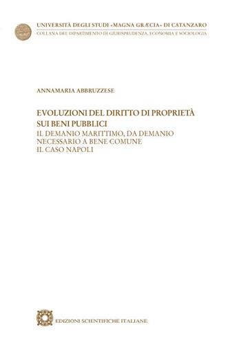 Evoluzioni del diritto di proprietà sui beni pubblici. Il demanio marittimo, da demanio necessario a bene comune. Il caso Napoli  - Libro Edizioni Scientifiche Italiane 2023 | Libraccio.it