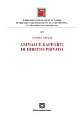 Animali e rapporti di diritto privato