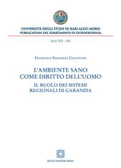 L'ambiente sano come diritto dell'uomo