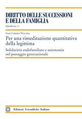 Per una rimeditazione quantitativa della legittima