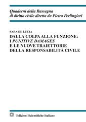 Dalla colpa alla funzione: i punitive damages e le nuove traiettorie della responsabilità civile