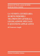 La vendita giudiziaria di beni immobili tra princípi generali, legislazione speciale e questioni applicative