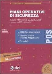 Piani operativi di sicurezza. Il nuovo POS secondo il DLgs 81/2008. Con CD-ROM