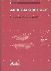 Aria calore luce. Il comfort ambientale negli edifici. Con CD-ROM - Uwe Wienke - Libro DEI 2005 | Libraccio.it