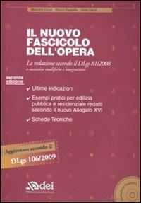 Il nuovo fascicolo dell'opera. Con CD-ROM - Massimo Caroli, Rocco Paparella, Carlo Caroli - Libro DEI 2009 | Libraccio.it