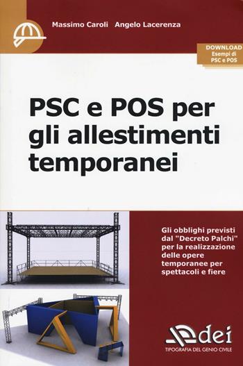 PSC e POS per gli allestimenti temporanei. Con Contenuto digitale per download e accesso on line - Caroli, Lacerenza - Libro DEI 2016 | Libraccio.it