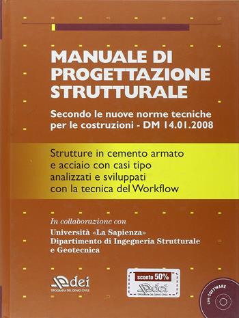 Manuale di progettazione strutturale  - Libro DEI 2011 | Libraccio.it