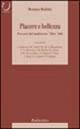 Piacere e bellezza. Percorsi del sentire tra '700 e '800 - Romeo Bufalo - Libro Rubbettino 2001, Storia delle idee | Libraccio.it