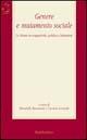 Genere e mutamento sociale. Le donne tra soggettività, politica e istituzioni  - Libro Rubbettino 2001, Saggi | Libraccio.it