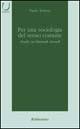 Per una sociologia del senso comune. Studio su Hannah Arendt - Paolo Terenzi - Libro Rubbettino 2002, Università | Libraccio.it