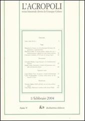L' acropoli (2004). Vol. 1