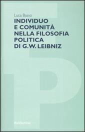 Individuo e comunità nella filosofia politica di G. W. Leibniz