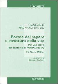 Forme del sapere e struttura della vita. Per una storia del concetto di Weltanschauung. Tra Kant e Dilthey - Giancarlo Magnano San Lio - Libro Rubbettino 2005, Riscontri | Libraccio.it