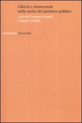 Libertà e democrazia nella storia del pensiero politico