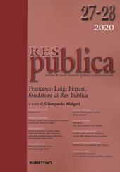 Res publica (2020). Vol. 27-28