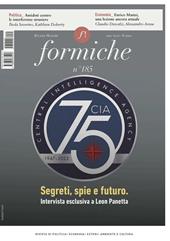 Formiche (2022). Vol. 185: Segreti, spie e futuro. Intervista esclusiva a Leon Panetta.
