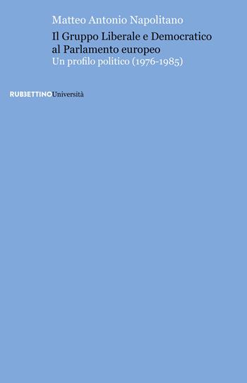 Il Gruppo Liberale e Democratico al Parlamento europeo. Un profilo politico (1976-1985) - Matteo Antonio Napolitano - Libro Rubbettino 2023, Università | Libraccio.it