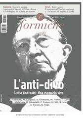 Formiche (2023). Vol. 192: L' anti-divo. Giulio Andreotti. Una memoria viva