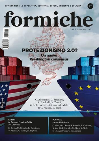 Formiche (2025). Vol. 209: Protezionismo 2.0? Un nuovo Washington consensus  - Libro Rubbettino 2025, Le riviste | Libraccio.it