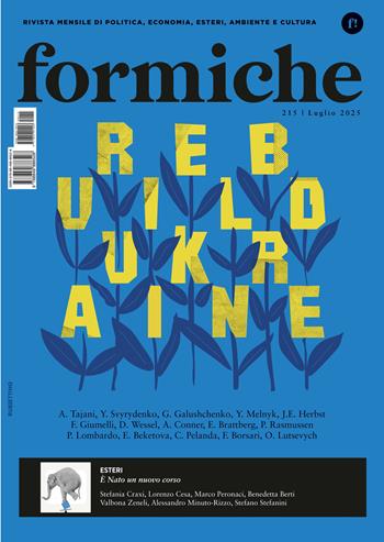 Formiche (2025). Vol. 215: Rebuild Ukraine  - Libro Rubbettino 2025, Le riviste | Libraccio.it