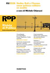 Rivista di politica (2026). Vol. 1: Hedley Bull e l'Europa come potenza militare: un inedito