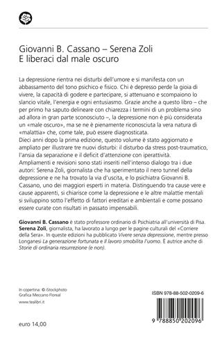 E liberaci dal male oscuro - Giovanni B. Cassano, Serena Zoli - Libro TEA 2002, Varia best seller | Libraccio.it