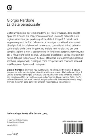 La dieta paradossale - Giorgio Nardone - Libro TEA 2015, Varia best seller | Libraccio.it