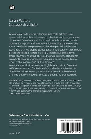 Carezze di velluto - Sarah Waters - Libro TEA 2016, Narrativa best seller | Libraccio.it