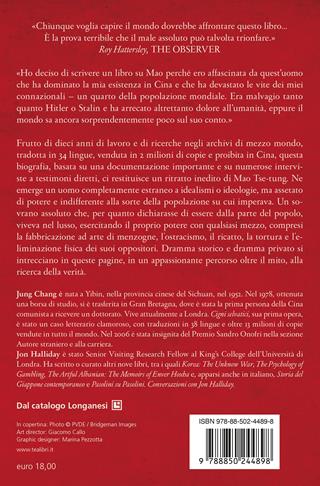 Mao. La storia sconosciuta - Jung Chang, Jon Halliday - Libro TEA 2016, Saggi best seller | Libraccio.it