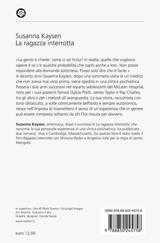 La ragazza interrotta - Susanna Kaysen - Libro TEA 2017, Narrativa best seller | Libraccio.it