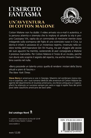 L'esercito fantasma - Steve Berry - Libro TEA 2018, I maestri dell'avventura | Libraccio.it