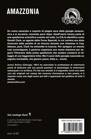 Amazzonia - James Rollins - Libro TEA 2018, I maestri dell'avventura | Libraccio.it