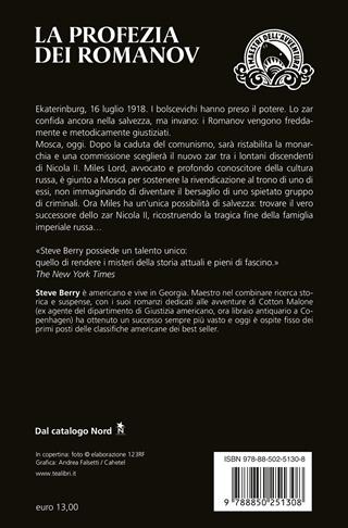 La profezia dei Romanov - Steve Berry - Libro TEA 2018, I maestri dell'avventura | Libraccio.it