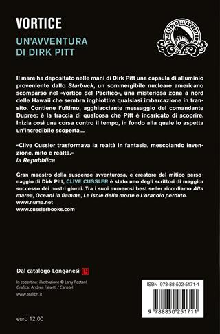 Vortice - Clive Cussler - Libro TEA 2018, I maestri dell'avventura | Libraccio.it
